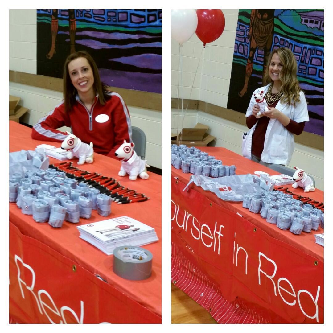 SNPhA Community Health Fair! Woot! #TargetPharmacy #SeeYourselfInRed #VCUSOP
<a href="/justinclouse1/">Justin Clouse</a> <a href="/loreal_Bullseye/">LOreal Neal</a>