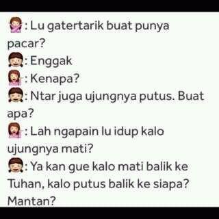 tripleK31's tweet photo. Terbaik #SaveJomblo -Jok http://t.co/DLJhuolMxN