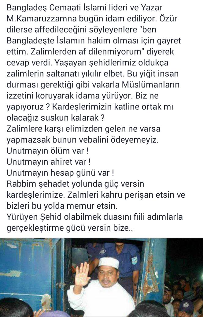 Zalimlere karşı elimizden gelen ne varsa yapmazsak bunun vebalini ödeyemeyiz. 
Unutmayın hesap günü var !