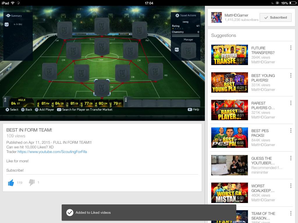Dylanwild121's tweet photo. @MattHDGamer
119th like 😄 http://t.co/oLe4g6tdgO
