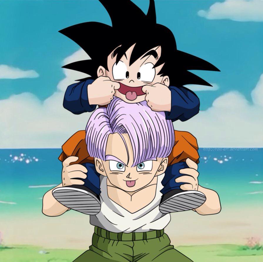 At first, I thought Goten and Trunks wouldn't learn a thing. 