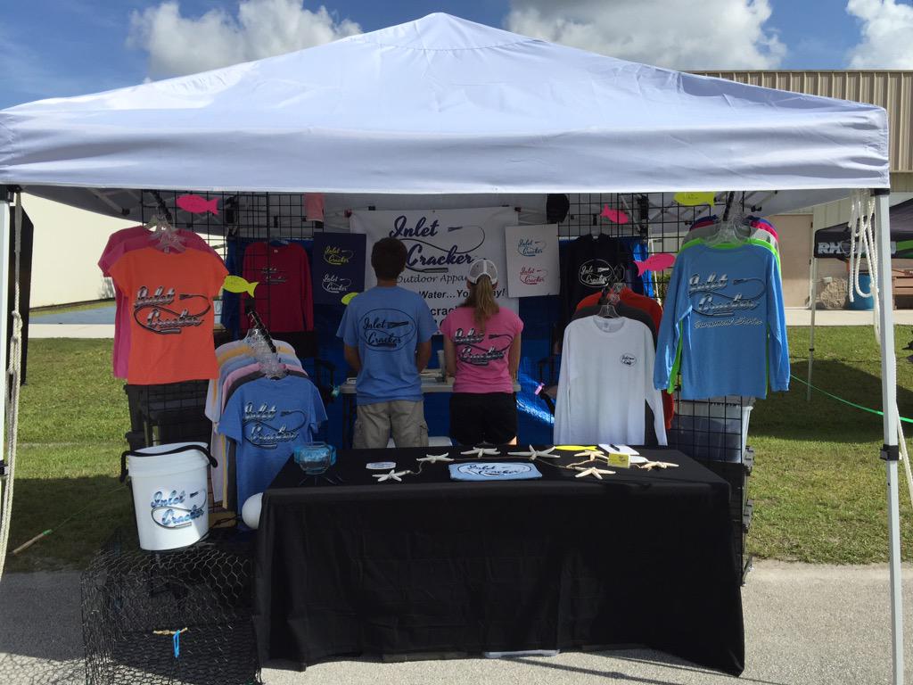 InletCracker's tweet photo. Just finished day 1 of the Floridasportsman expo in St Lucie fairground.  #inletcracker #honorthewater http://t.co/yPVqVaEWFo