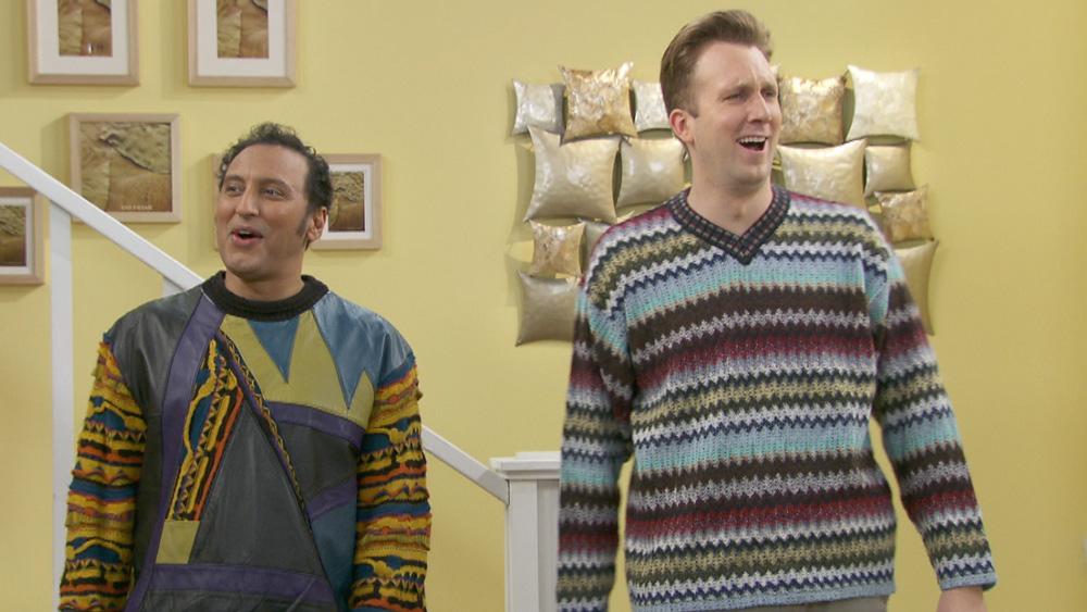 Variety's tweet image. #DailyShow sketch-turned-web-show #HalalintheFamily mocks anti-Muslim bias @aasif bit.ly/1HdhiQl