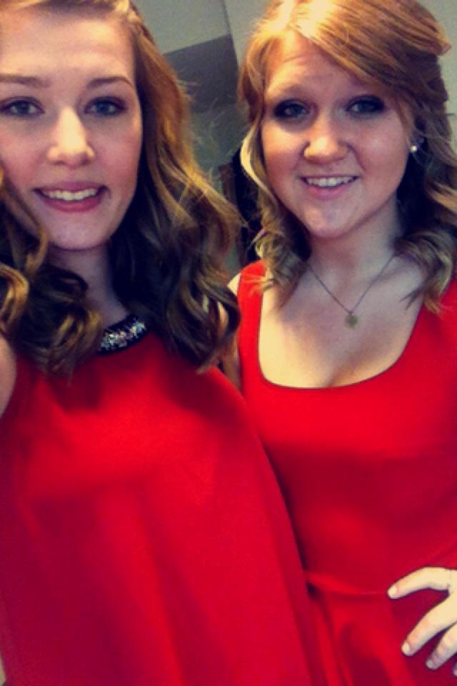 MeganKaySumner's tweet photo. Who needs boys? #BestFormalDate @KylieYapp http://t.co/wX0rlS4o9W
