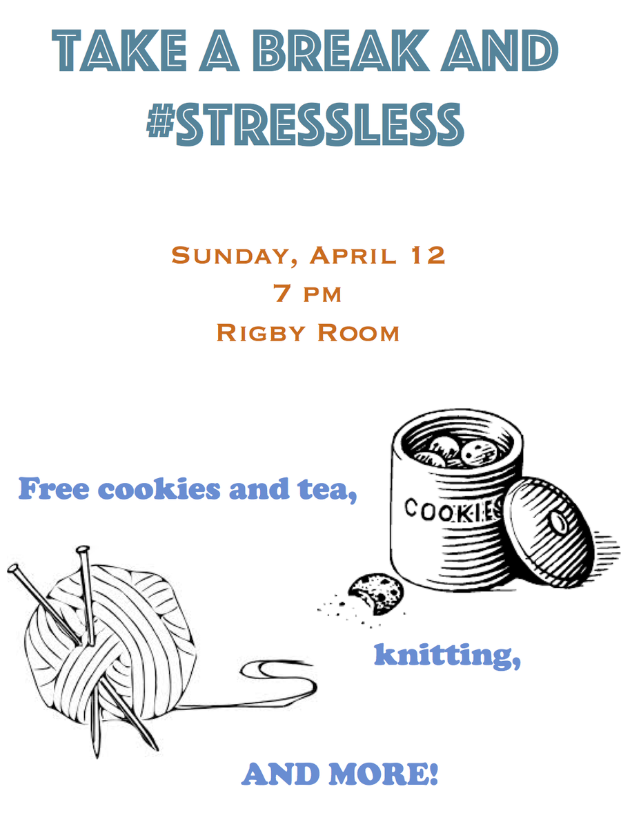 TrinDons's tweet photo. Take a well-deserved break this Sunday and enjoy some cookies, tea, and general craftiness. #Stressless http://t.co/9gnWqdtacP