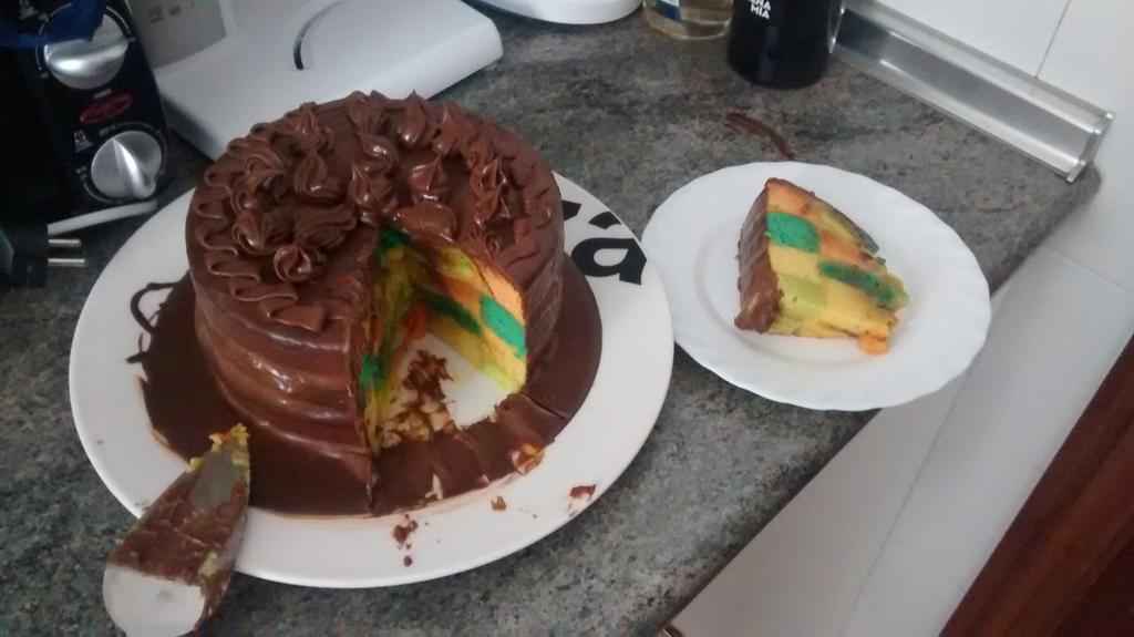 Yo así no me puedo poner a dieta!no se si esta mas bonita o mas rica! Eres una artistaza <a href="/pitufinalau/">Laura Villa</a>