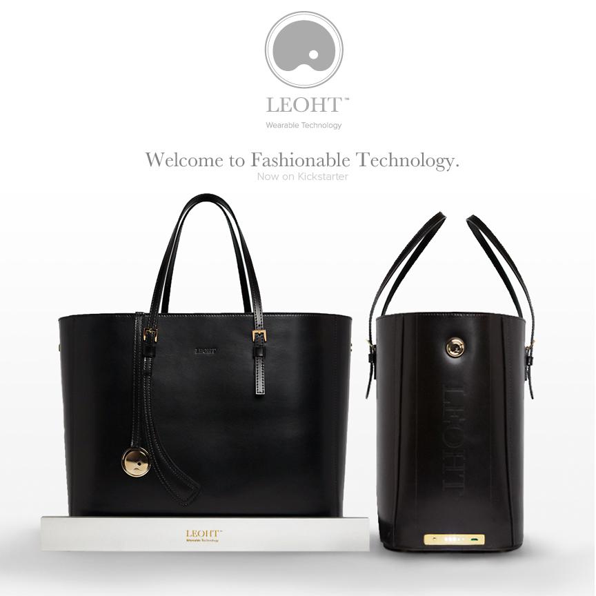 LeohtWT's tweet photo. Beautiful #wearable #tech #handbag for #women. Leoht. Now on #Kickstarter. http://t.co/mhVOgWtbE0 #WomenInTech 4hrs http://t.co/kRqXYbzTsd