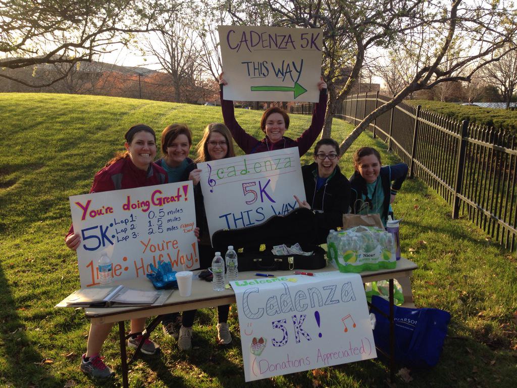 mwrstudents's tweet photo. Our fearless leaders after a VERY successful 5K! Thanks to all who participated!! #Cadenza5k #mwamta15 http://t.co/iMmGVMukbU
