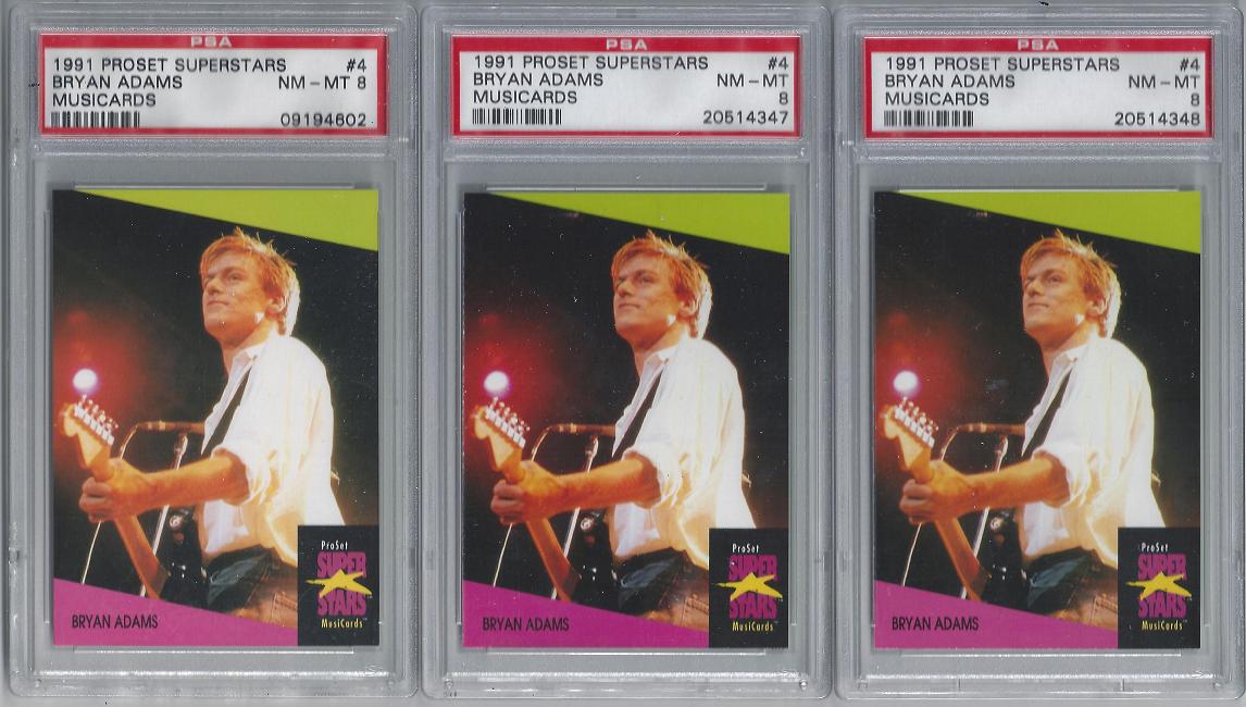FavMusCards's tweet image. I'm seeing triple of this 1991 Proset Musicards Bryan Adams! - He's currently on 30 Year Reckless tour!