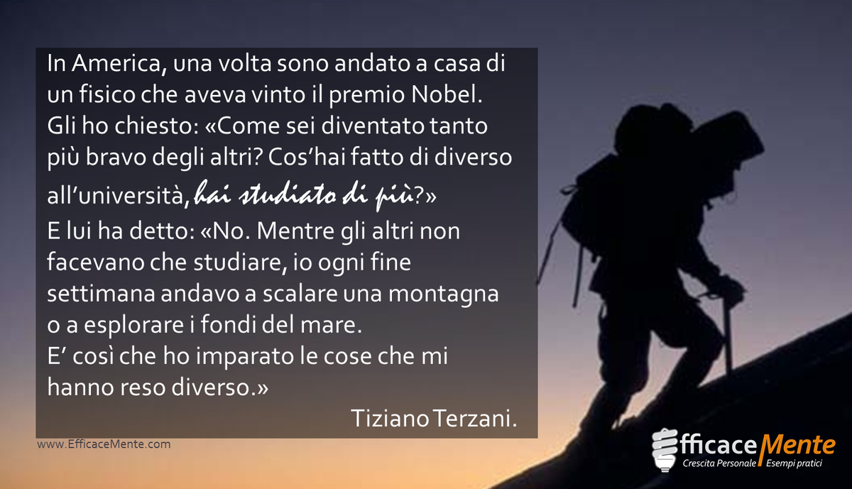 Per avere successo nella vita non devi studiare di più, devi saper studiare meglio.
EfficaceMente.com/imparare-a-stu…
