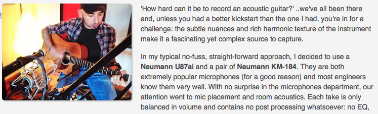 PuremixOnline's tweet image. NEW FREE Article! Multi-microphone configurations for acoustic guitar! buff.ly/1DJFN8i #audiotutorial
