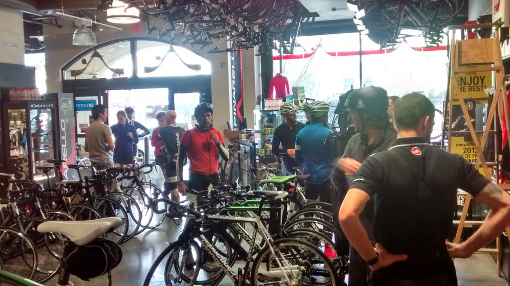 Had a awesome time at the weekly <a href="/SpeedTheoryVan/">Speed Theory Van</a> shop ride. Love my road bike! <a href="/Argon18bike/">Argon 18</a> <a href="/ShimanoTRI/">Shimano Triathlon</a>