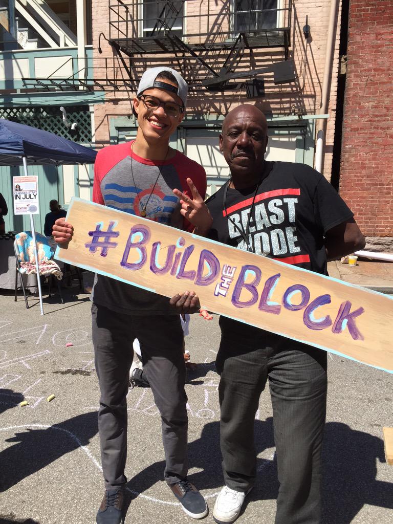 WeBuildTheBlock's tweet photo. #ThisIsOTR #BuildtheBlock http://t.co/PrXxTKrjQz