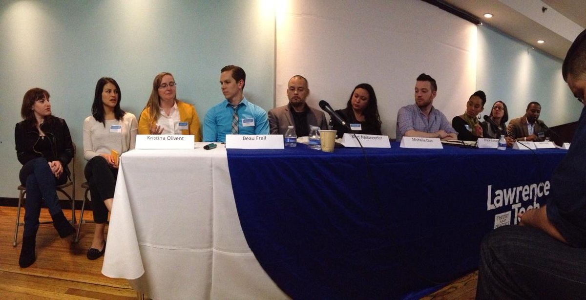 AIADetroit's tweet photo. Panel discussion with #AIADetroit #UPC, #AIAFlint, and @AIAAustin http://t.co/tTIJ5UFwPS