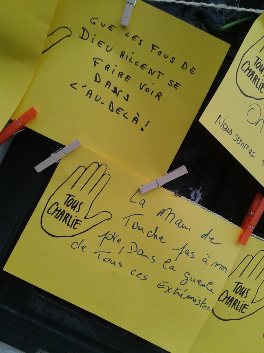 JChilowicz's tweet photo. 3 mois après on oublie pas, continue leur combat ! Restons uni contre l'extrémisme et l'intolérance ! #RallumerRepu http://t.co/9i0z0FGMAD