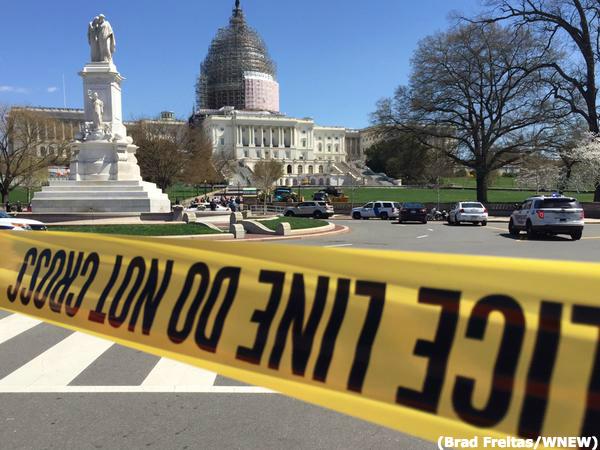 U.S. Capitol On Lockdown After A Shooting