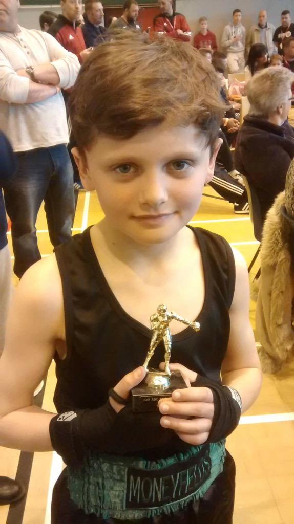 Shrewmac's tweet photo. Harley won his first match/bout today #Proud 💕 #FutureBoxingChamp http://t.co/uTcoFqSGNe