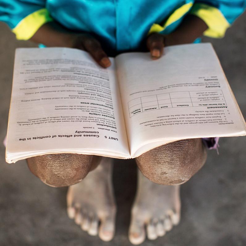 charitywater's tweet photo. With a clean water project in their village, kids get sick less and study more, so the future looks really bright. http://t.co/0oqV99ffR9