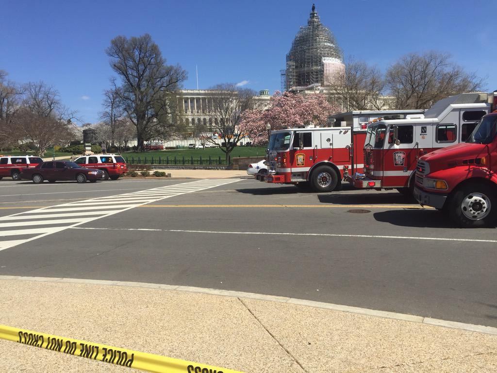 Left wing extremist had tax the one % sign at Capitol