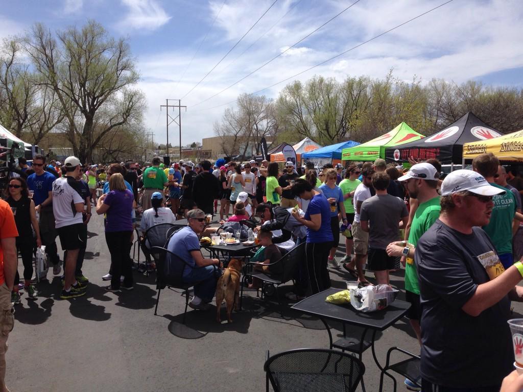 What a great event! #CollaBEERation <a href="/LeftHandBrewing/">Left Hand Brewing Company</a> <a href="/ShoesBrews/">Shoes & Brews</a> <a href="/NewtonRunning/">Newton Running</a> <a href="/ROLLRecovery/">ROLL Recovery</a> <a href="/TomTom/">TomTom</a> #FeelNewton