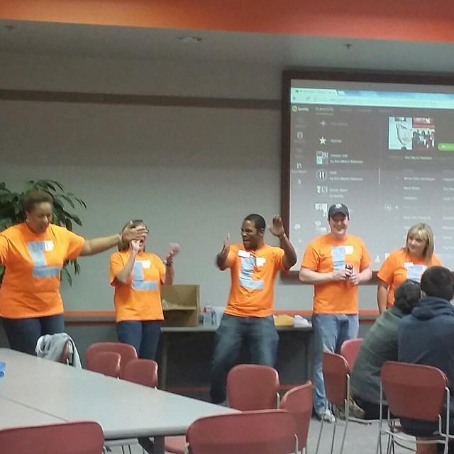 OKCPSGEARUP's tweet photo. Guess which song came out when our #SiteFacilitators were in college! #collegeforum #gearu… http://t.co/uDnqnkmOuy http://t.co/Hv1TedV0qJ