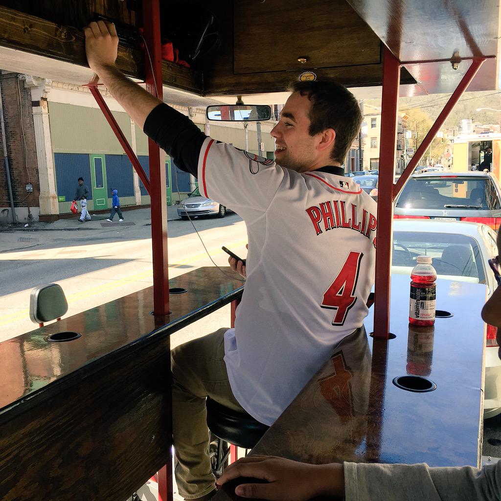 KylaWoodsTV's tweet photo. Trying out @PedalWagon for the first time around #OTR! Free rides during #BuildtheBlock http://t.co/zKpcCDvEkp