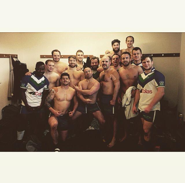 outlawsRL's tweet photo. Post win changing room pic. Such an athletic group..... #sorts #breathein http://t.co/3LlomIypZT