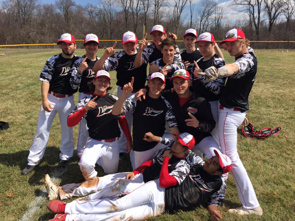 warner_kris's tweet photo. Good work today out of these boys.  Won two vs. Hillsdale 15-1 &amp; 10-5. Makes them 4-1 on the year. http://t.co/p3ZYzeRmXS