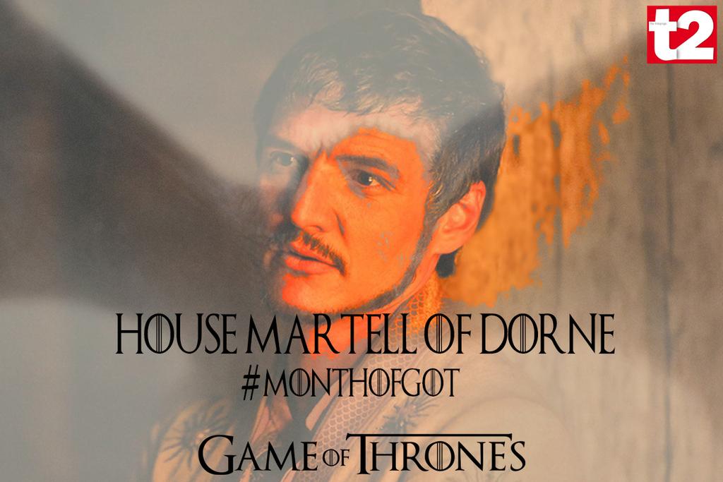 t2telegraph's tweet photo. Was Oberyn Martell one of your favourites in Season 4?
Meet more Martells in Season 5!
#MonthofGoT http://t.co/hnD80Kc6rp