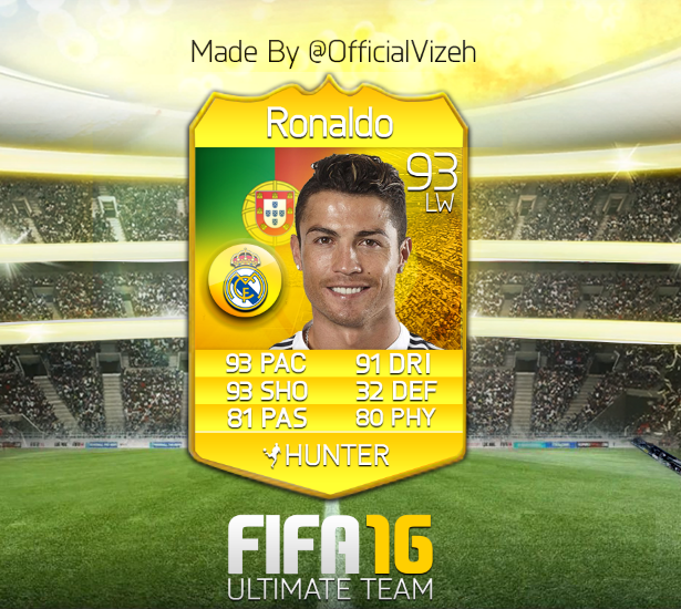 OfficialVizeh's tweet photo. FIFA 16 Gold Concept Card!
RT's And FAV's Appreciated! http://t.co/fHHPFiR0Zj