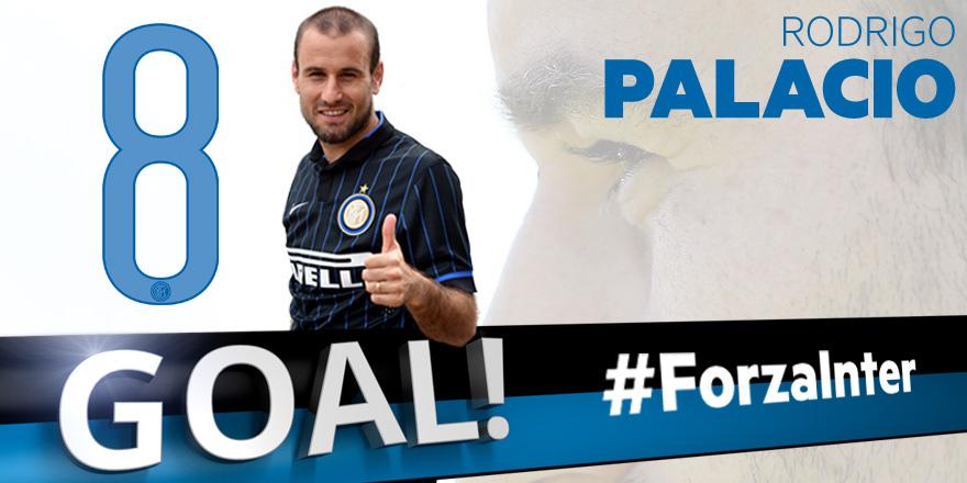 Inter's tweet photo. 49' - GOOOOOOOOOOOOL! PALACIO! #VeronaInter 0-2 http://t.co/qFqndJWvyq