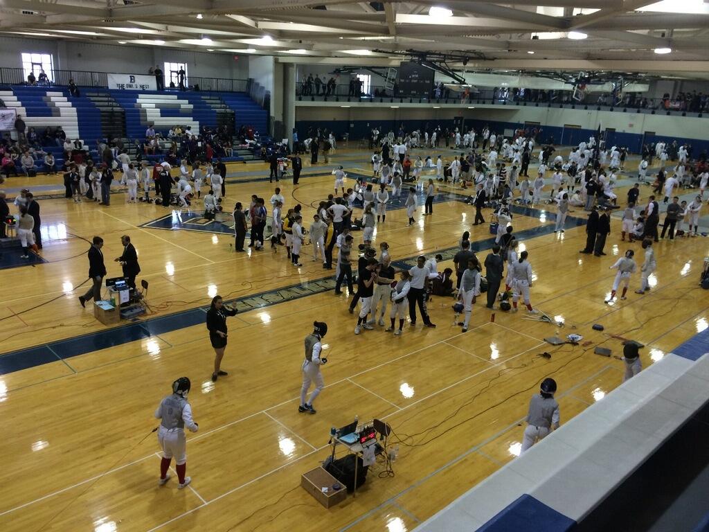 VisitBucksPA's tweet photo. Excited to be hosting @USACFCfencing Tournament this weekend! Spectators welcome! #BucksCollegeFencing http://t.co/wuZxSdy58r