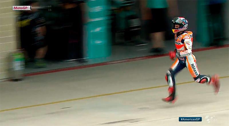 Marquez aan het trainen voor de <a href="/ttrunassen/">TT-Run Assen</a>?