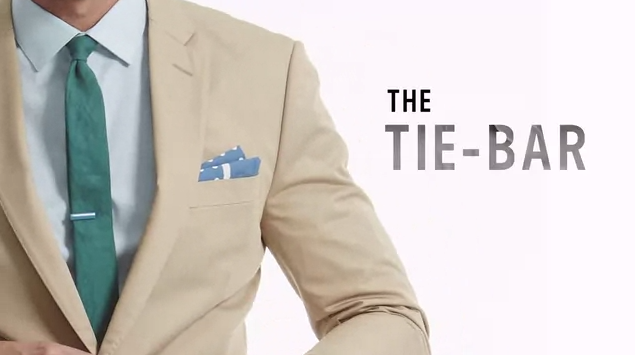 GQMagazine's tweet photo. We answer our most-asked question: "how do you wear a tie bar?" http://t.co/FTXq2WIJ8i #GQSuitWeek http://t.co/pDbOEzG1Mq