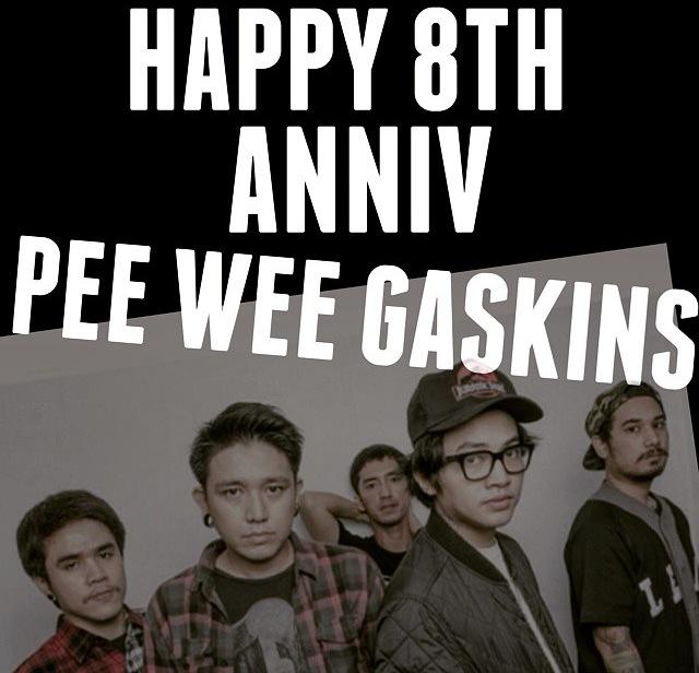 Happy anniversary 8th <a href="/PWGofficial/">Pee Wee Gaskins</a> !!!