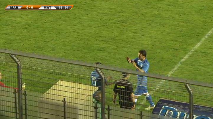 Pivkovski comes out in the 77th minute Pivkovski comes out in the 77th minute