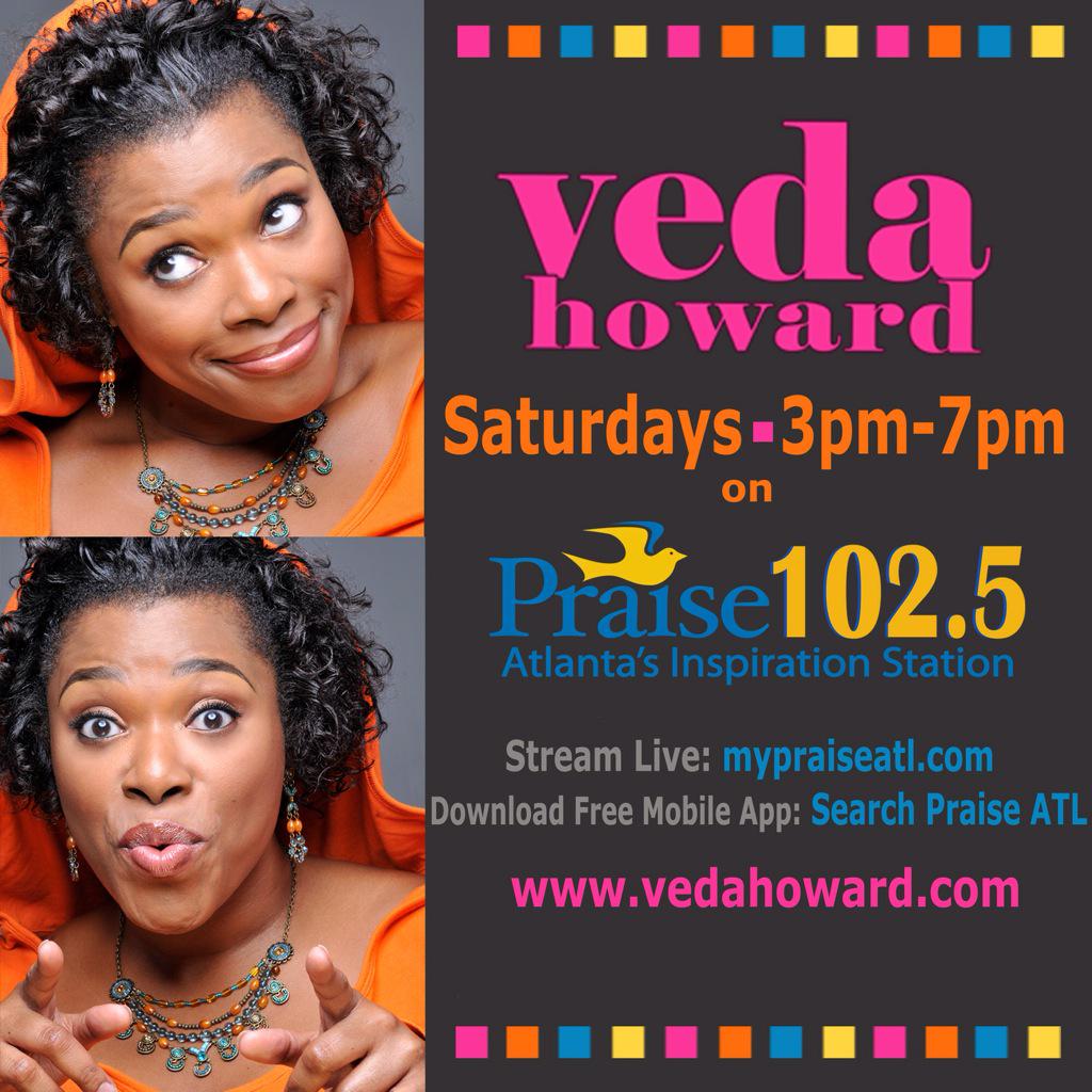 vedahoward's tweet image. Chello! You know what time it is... roll w/me on @Praise1025 until 7! #RadioFlow #HAHAlujah! 😁🎤😜