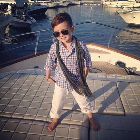 Morning! I'm on a boat!