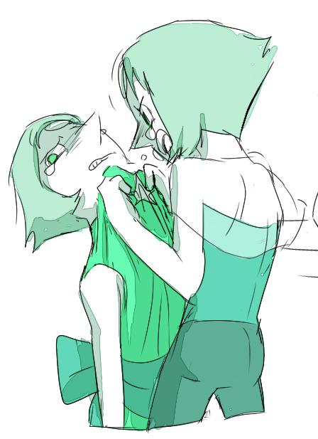 Why is Pearl from the past yelling at herself?....