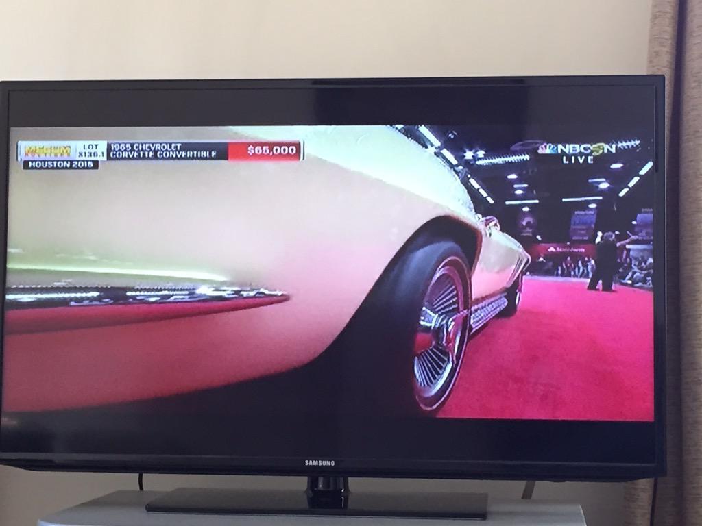 robvette99's tweet photo. Fresh cup of coffee, peanut butter sandwich &amp; @mecum on the tube... http://t.co/sjEfMCLD6q