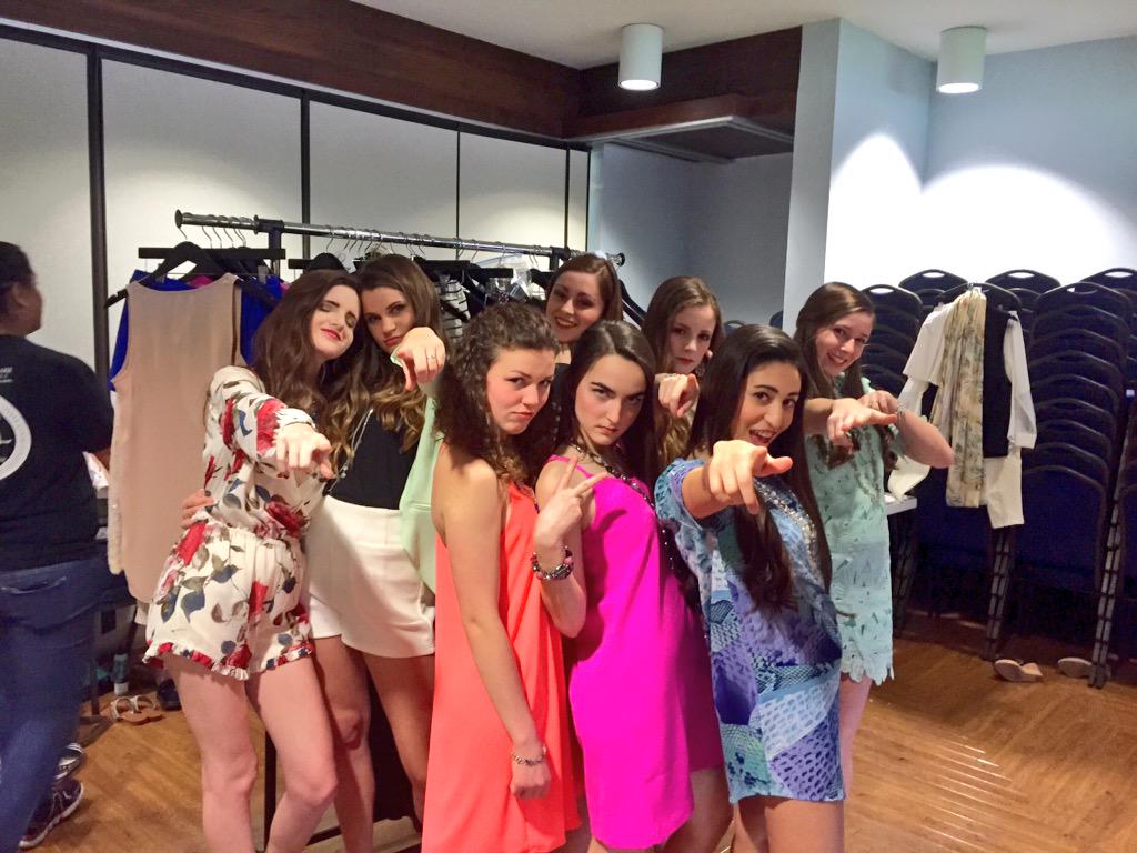 andi__claire's tweet photo. Such a great fashion show with these babes 💃🏻🎀🎉 #ModaMia http://t.co/JafalCm2QR