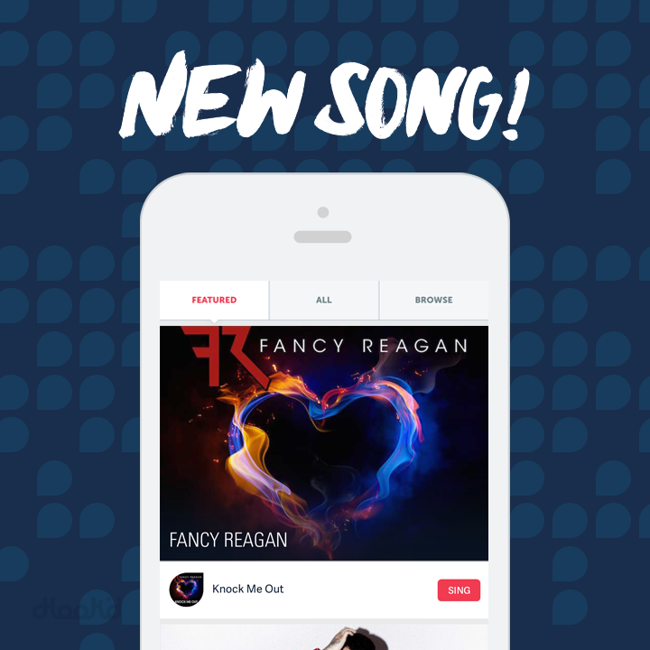 hookd's tweet photo. .@FancyReagan is on Hook'd! Now you can drop some sweet vox to their song "Knock Me Out"! http://t.co/qwvXoQ4Y1z http://t.co/i6K9f8QuvX
