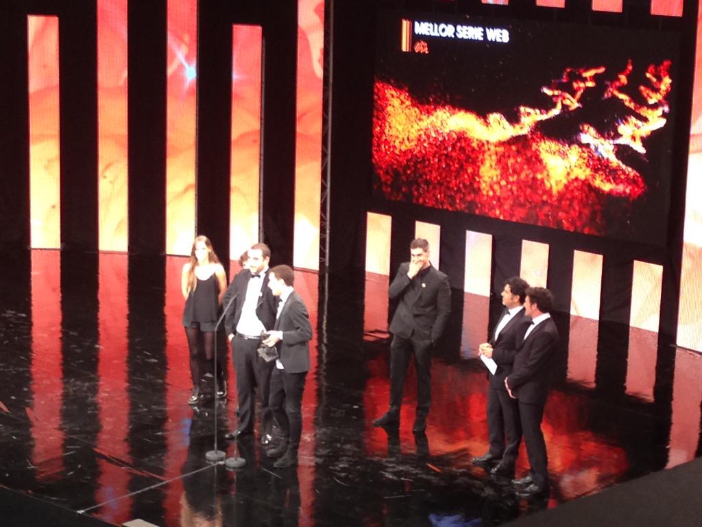 angelsuanzes's tweet photo. "Que o audiovisual galego se faga para a xente nova" El método sueco mellor webserie nos #MestreMateo15 http://t.co/5OUflbLhbj