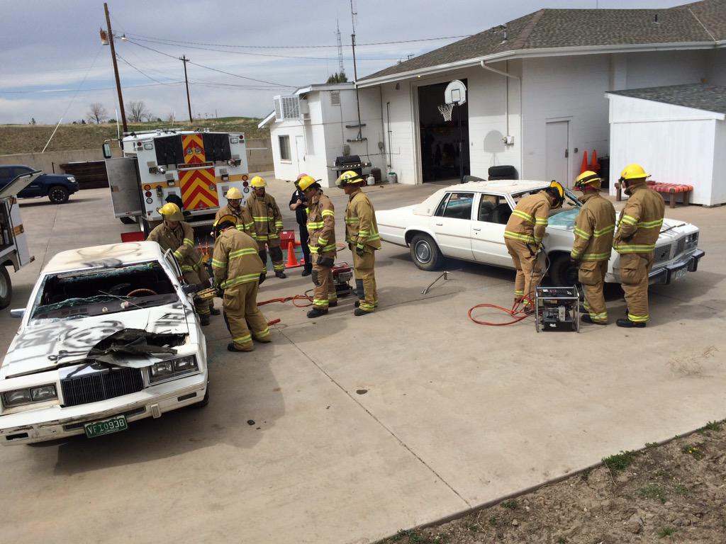 Rye Fire Extrication training today