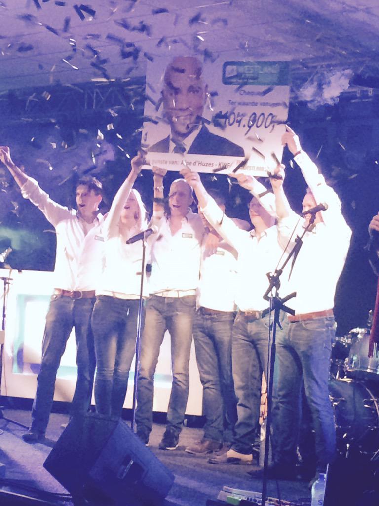 Fantastisch resultaat. € 104.900,00. Sponsors bedankt <a href="/WLlatenight/">Westland Late Night</a> <a href="/teamwestland/">teamwestland</a>