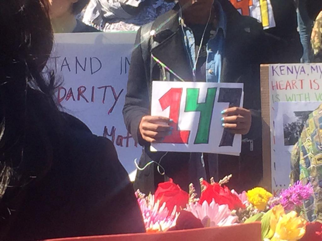 gina_din's tweet photo. @ThebeIkalafeng #147notjustnumber vigil in New York http://t.co/zTJtdWKos5