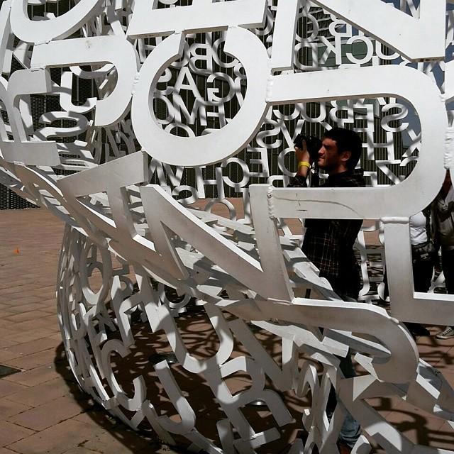 Mike_CL6's tweet photo. #zaragoza #jaumeplensa #esculture http://t.co/DyH4R9vCNf