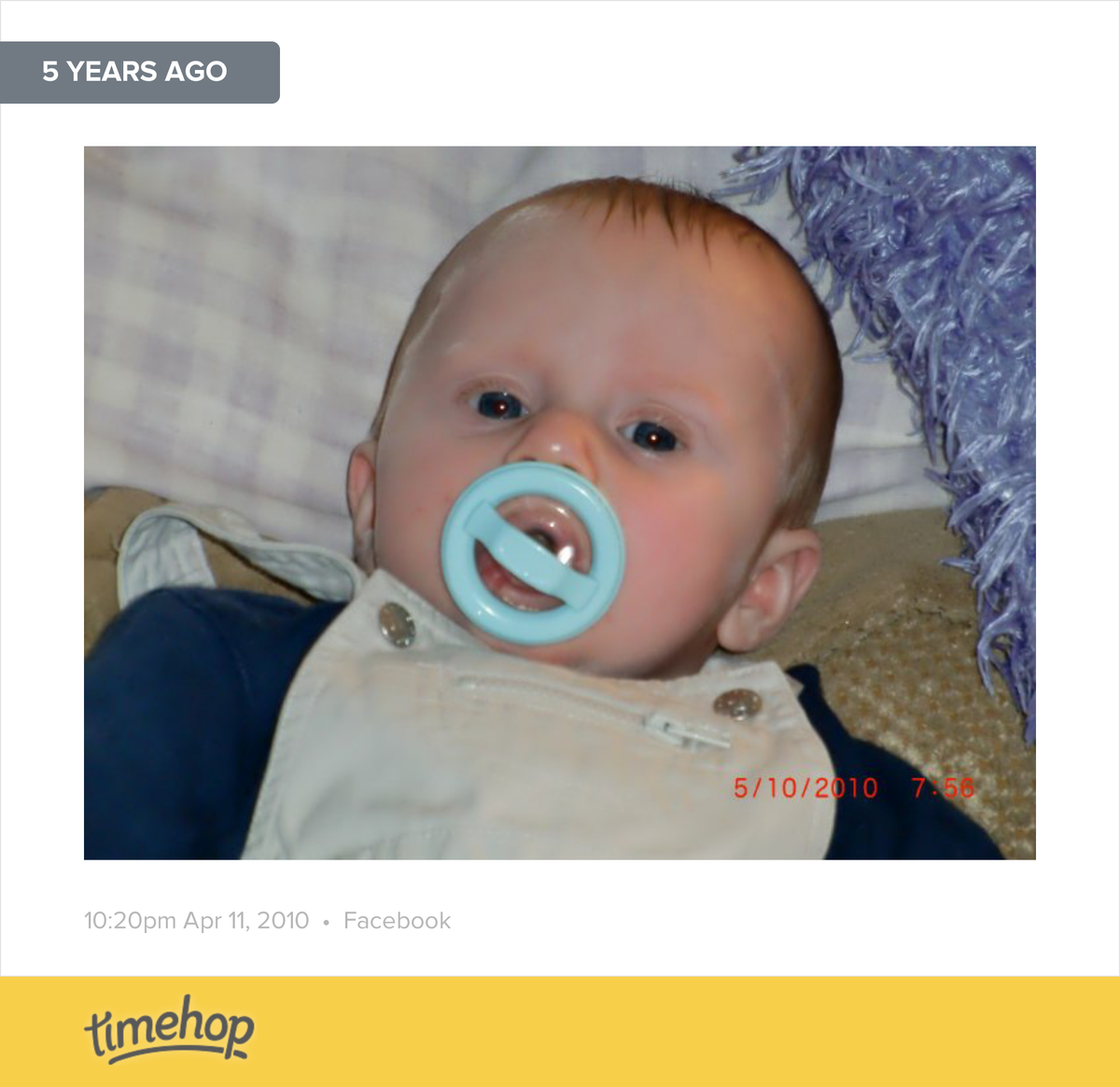 How can he be 5 timehop.com/c/fup:10846144…