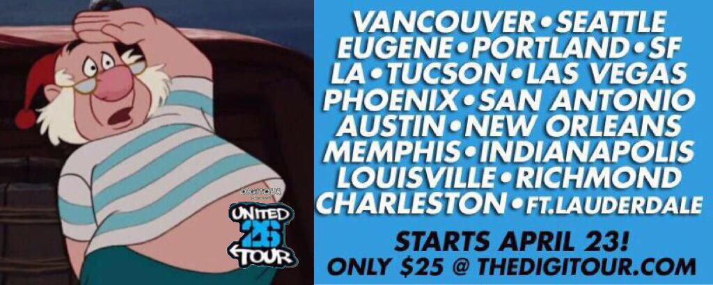 JonahMarais's tweet photo. BREAKING: Meet Smee at DigiTour Presents: United 26 Tour!!!! He's so excited to meet all his adoring fans!!! http://t.co/Vm5agkAd8R
