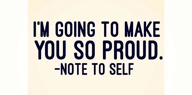 joyacousin's tweet image. I’m going to make you so proud — note to self.